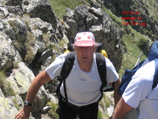 montée du passage du clos Tort